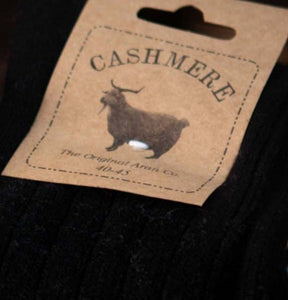 black cashmere socks for him a great Irish Eco-Friendly gift from Ireland