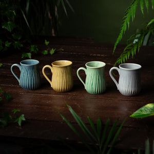 Four Irish Sustainably Handcrafted Expresso Mugs